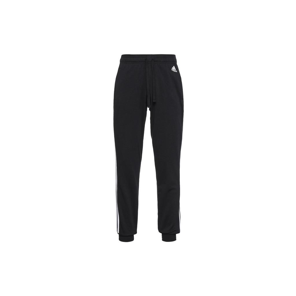 Adidas Striped Knit Joggers Women Bottoms Black S97113