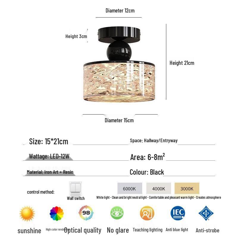 Modern Minimalist Single Ball Pendant Light