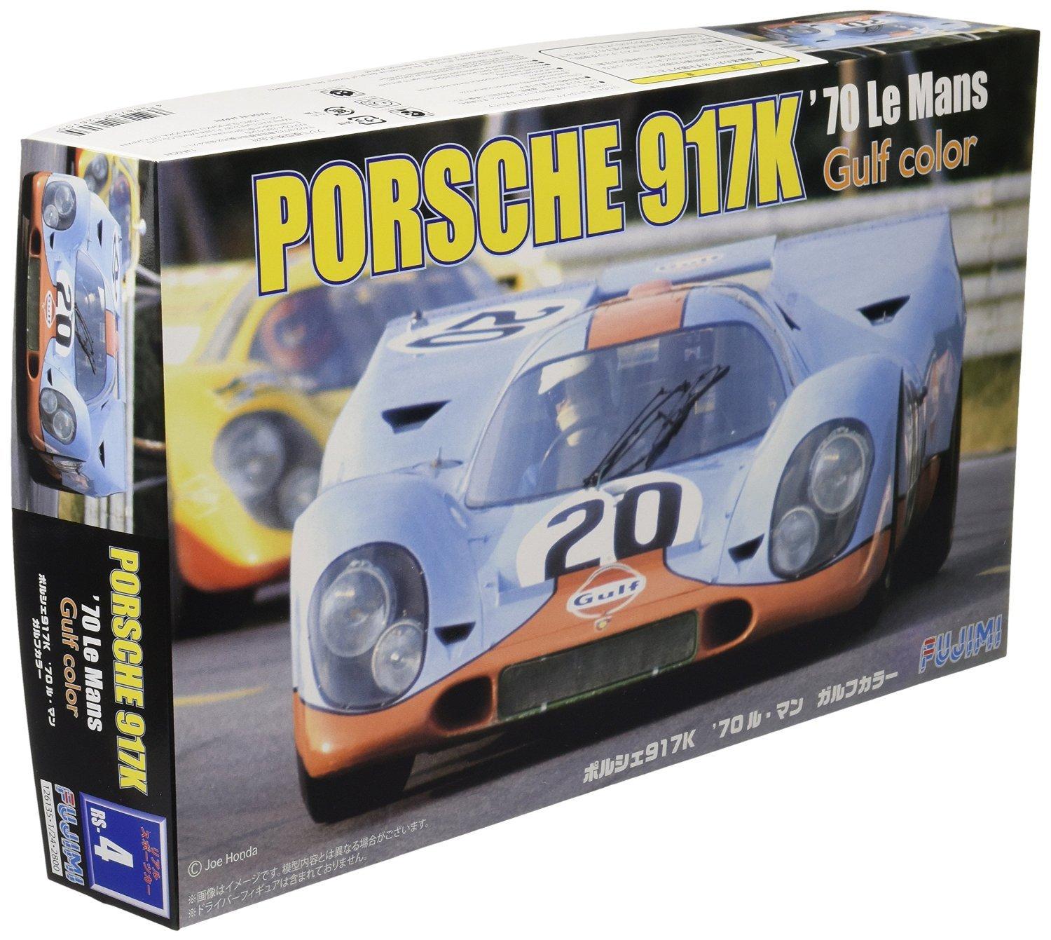 

Fujimi Model Real Sports Car Series 4 Porsche 917K Le Mans Gulf Color Plastic Model (FUJIMI) 1/24 No. 70