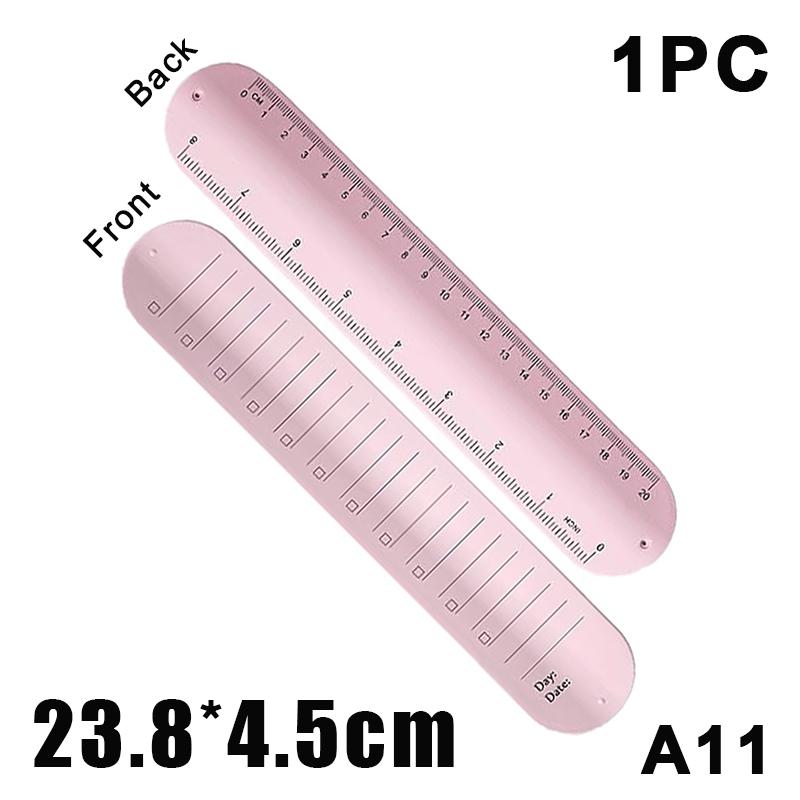Silicone Wristband Wristband Notebook Reusable Erasable To-Do List Bracelet Curve Ruler Multi-Functional