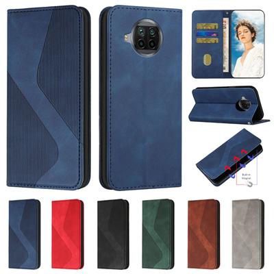 För Xiaomi Mi 10T Lite 5G Fodral Läder Magnetiskt Fodral För Coque Xiaomi Mi 10T Pro Skal Mi10T Lite Mi 10 T Pro Plånbok Mobilskal