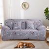 Gedruckter Stretch-Sofabezug mit Kissenbezug, Couchbezug, Möbelschutz für Schlafzimmer, Büro, Wohnzimmer, Heimdekoration