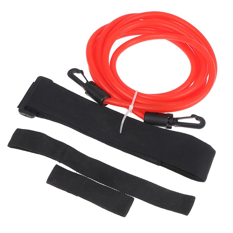 Verstellbarer Schwimmtrainingswiderstand Elastisches Band Sicherheitsseil Trainingsseil