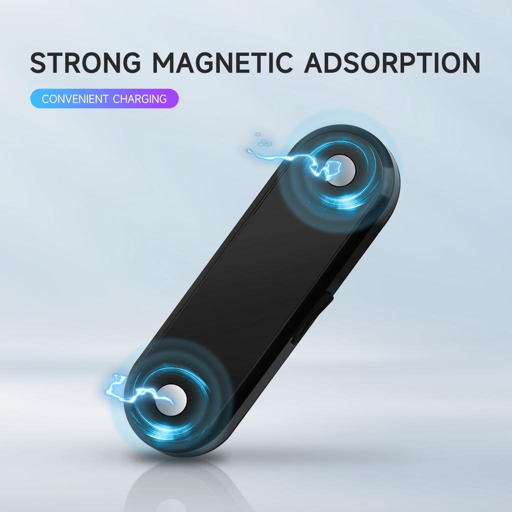 2pcs Car Door Lights LED Welcome Light Magnetic Control USB Charging Auto Open Door Safe Anti-collision Emergency Signal Lamp