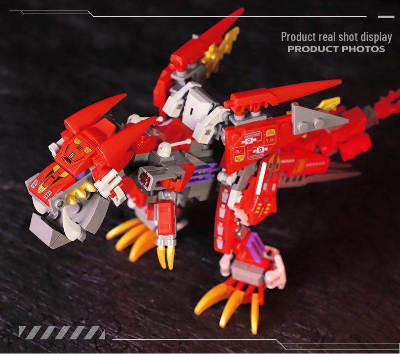 KaiZhi Mech Beast Heavy Cannon Lion Building Blocks - Educational Toy for Boys