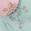 Leaves Hair Comb Bridal Wedding Hair Accessories Handmade Woman Flower Headwear