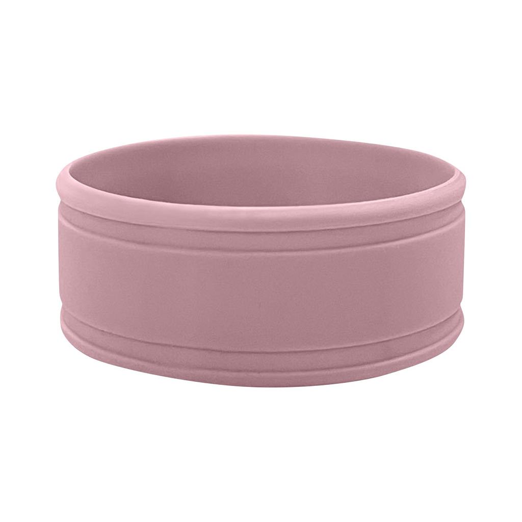 Personalized Custom Cup Sleeve Food Grade Silicone Baby Bottle Coffee Cup Bracelet Anti-Heat Insulation Non-Slip Hollow Cup Sleeve