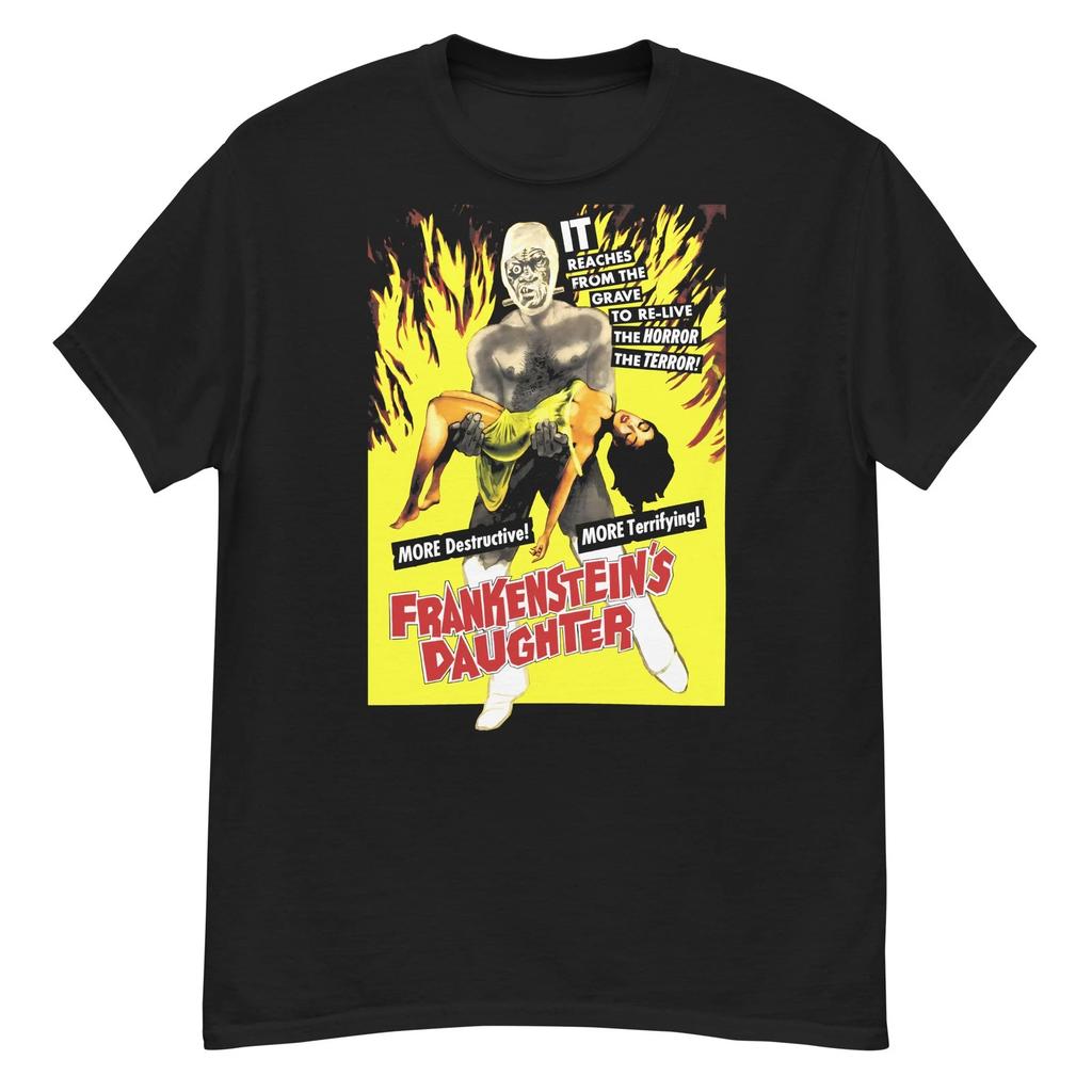 Frankenstein’s Daughter cult horror film fan art t-shirt