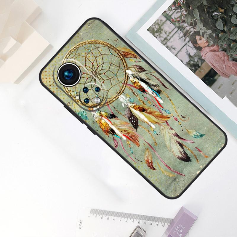 Dream Catcher Feather Wolf Case For Honor Magic 7 Pro 5 6 Lite Cover For Honor 200 400 50 70 90 X9 X8a X8b X9a X9b X9c