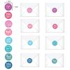 100-500pcs Color Thank You Sticker 1 Inch Christmas Sticker Red And Blue Scrapbook Packaging Sealed Stationery Label Stickers