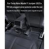 For Tesla Model Y Juniper 2025 2056 Under Seat Corner Guard Seat Slide Rail Protector Cover Anti-Kick Decor Flocking Accessories