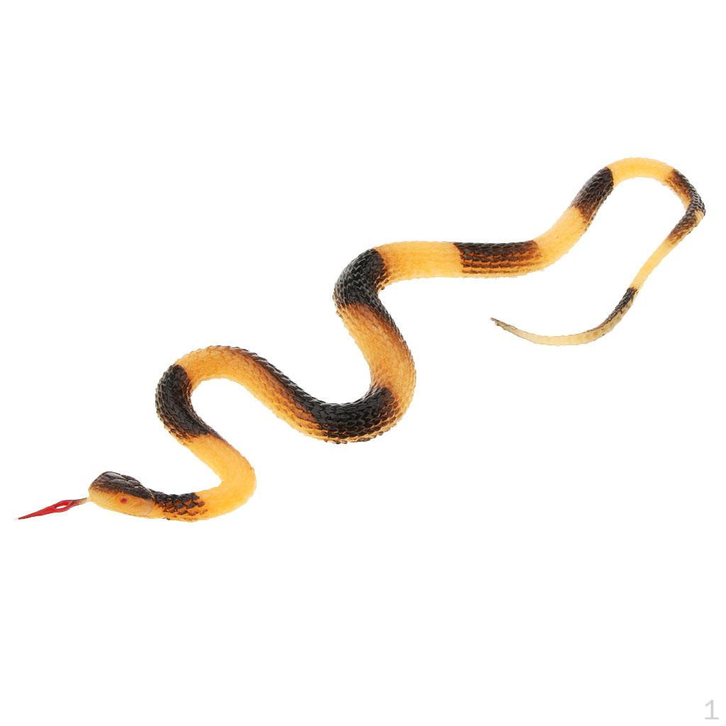 Rubber Snake Scary Terrifying toy children kids Boy Halloween Gift