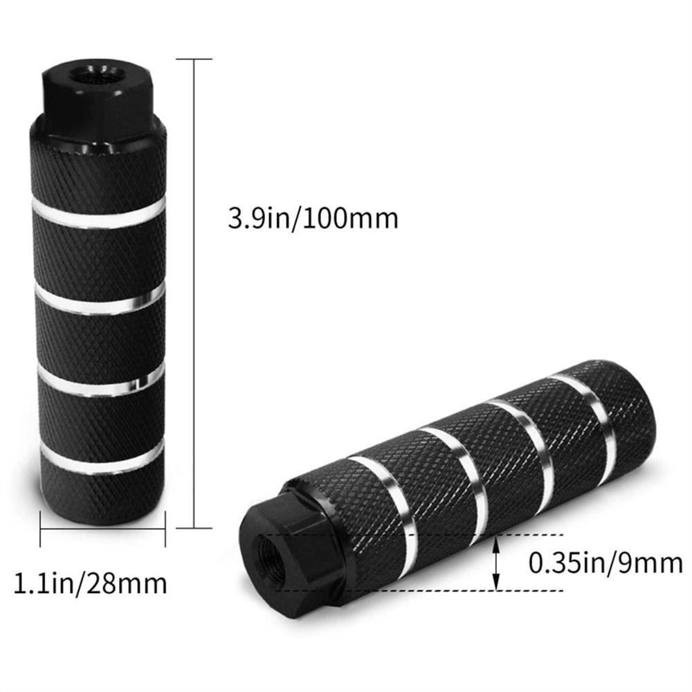 Accessories MTB Bike Footrest Lever Cylinder Grip Bicycle Axle Pedal Alloy Foot Stunt Peg Foot Pick