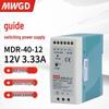 MWGD 40W 12V Rail Mount Switching Power Supply