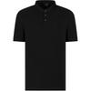 Slim Fit Cotton Pique Polo Shirt Men Tops Black XM000740-AF13030-UC001