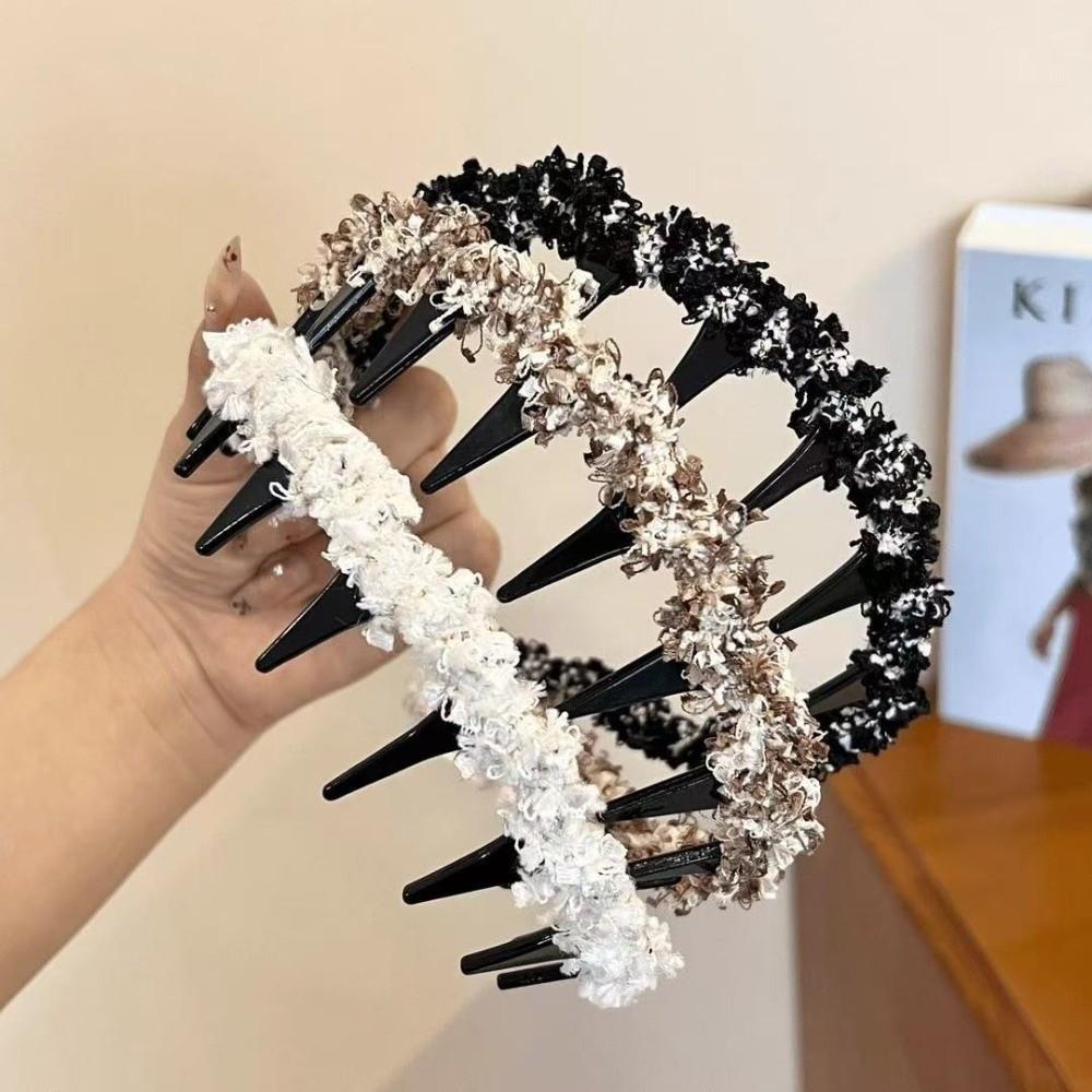 Wave Hair Hoop Anti Slip Headwear Trend Hairband Hair Accessories