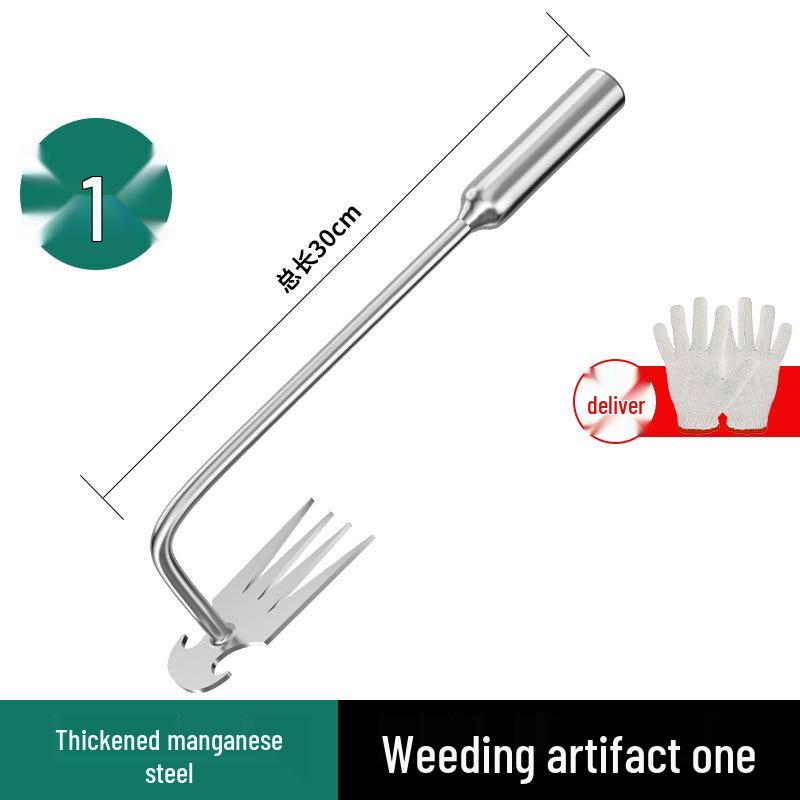 Многоцелевая лопата Chuangyi из марганцевой стали для выкапывания овощей, чеснока и прополки.