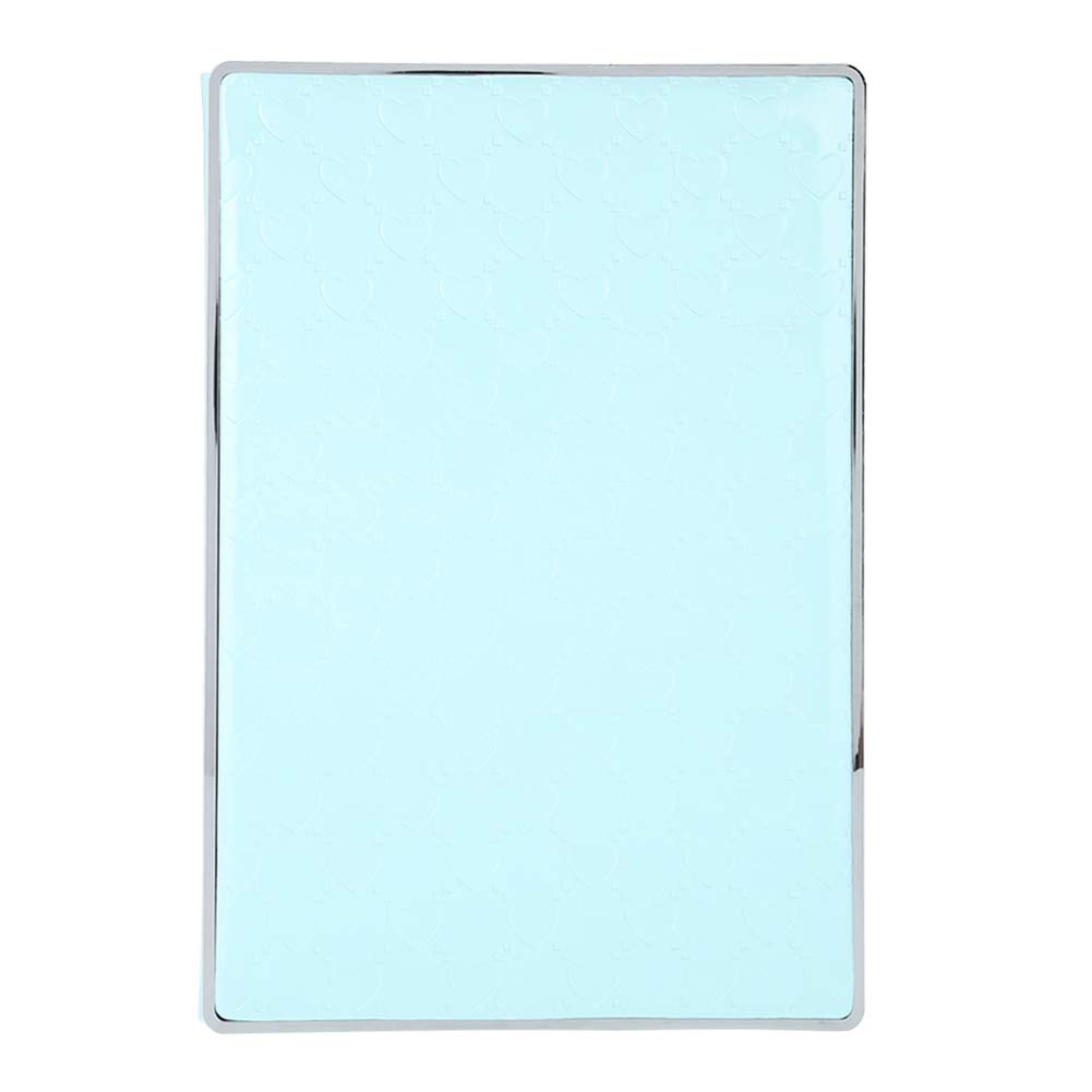 Nail Display Chart, 160 Slots Nail Gel Polish Organizer Color Card Nail Polish Color Display Chart Book Nail Swatch Book Nail Art Practice Card(Blue)