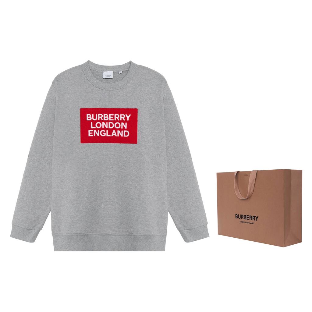 Burberry Sweatshirt Men's Light Heather Gray 80214311