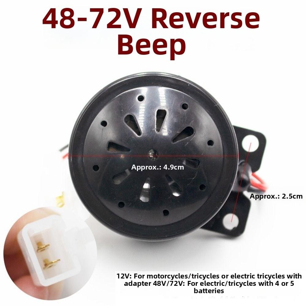 Universal Voice Warning Buzzer 12v48v60v Anti-theft Horn High Quality Tricycle Reversing Horn