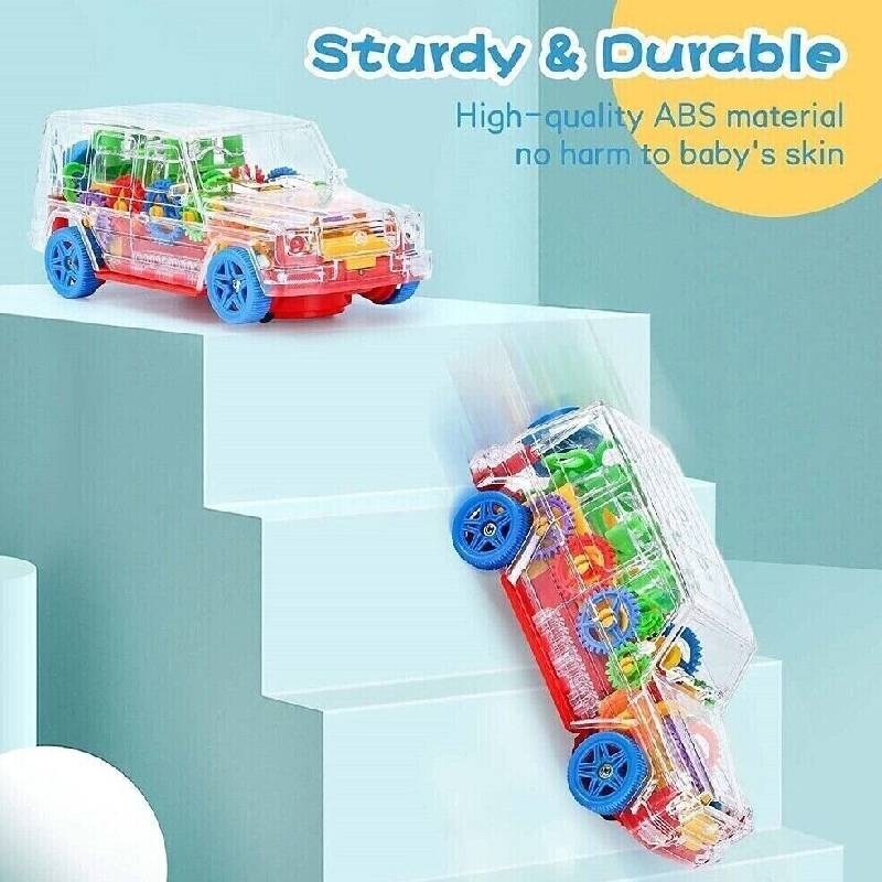 Sensory Autism Calming Led Light Car Toy Music Special Needs Children Interest