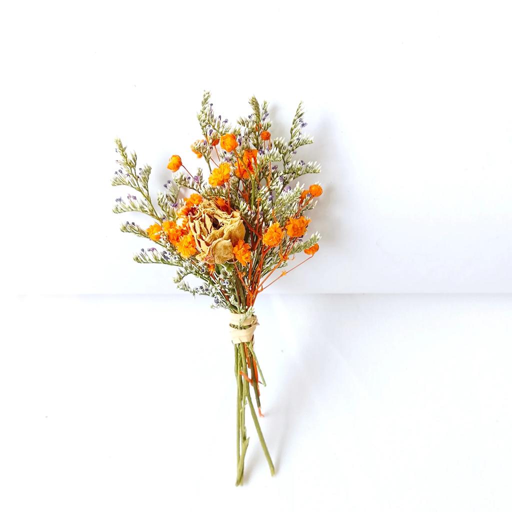 Dried Flower Bouquet High-Quality Fingertip Bouquet Greeting Card Decoration Versatile Diy Flower Kit For Diy Projects Event