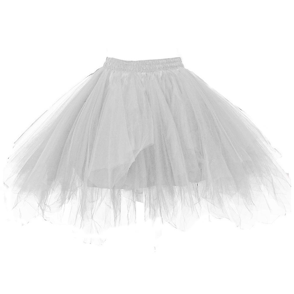 Mesh Princess Tutu Skirt for Kids - Puffy Ballet Dance Costume Skirt
