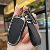 Car Key Bag Aluminum Alloy Shell Storage Bag Protective Cover Suitable For Tesla Model S Model 3 Model X Accessories 3 Buttons