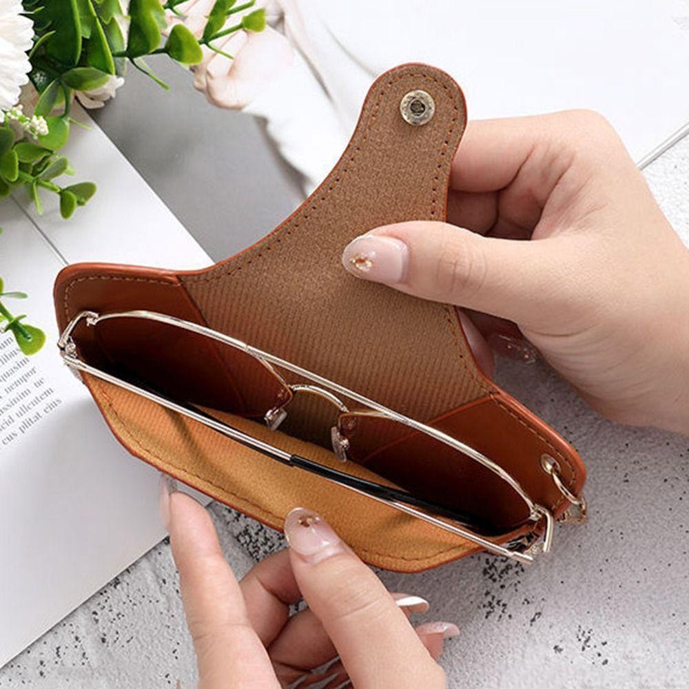 Printing Glasses Storage Bag Korean Style Sunglasses Organize Houndstooth Glasses Bag  Male