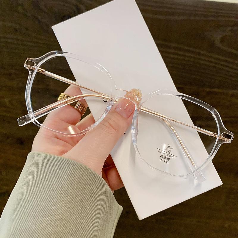Side Glitter Tr90 Glasses Frame Anti-Blue Light Frame Plain Eyes M3701