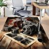 1PC Camera Film Extra Large Non-Slip Floor carpet, Office, family, bedroom, Studio - Large Area Rug Indoor Rugs, Vibrant Colors-A235