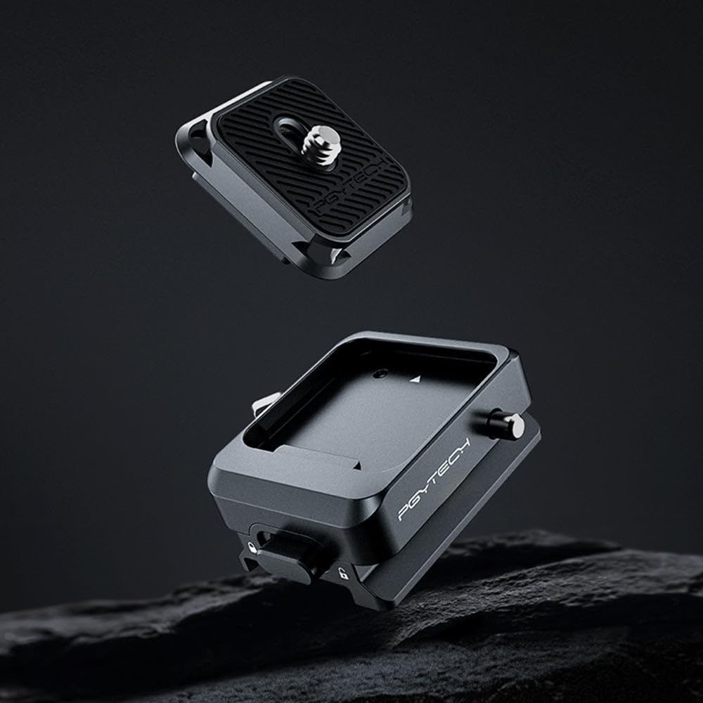 PGYTECH P-RH-167 Stabilizer Quick Release Clamp Arca-Swiss Mounting Port Aluminum Alloy for DJI Ronin RS4 Mini RS3 Pro RS2 Gimbal Camera Accessory