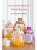 Large Cartoon Children's Straw Water Bottle - High-Capacity, Stylish Plastic Cup for Students