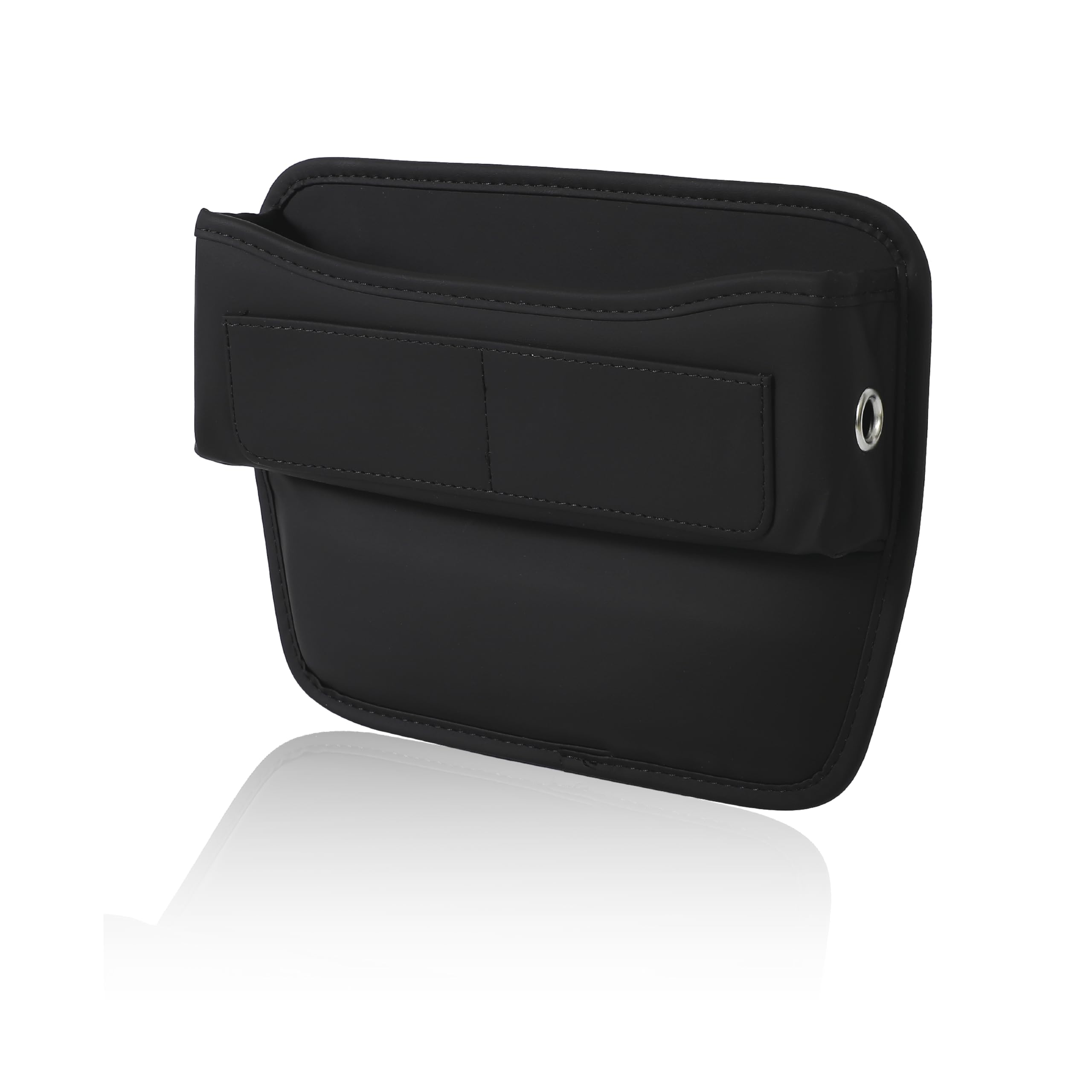 

benrii Seat Side Car Gap Passenger Driver Prevents Small Items from Car Convenient Waterproof PU Black Pocket, Storage, Seat, Seat, Falling, Supplies,