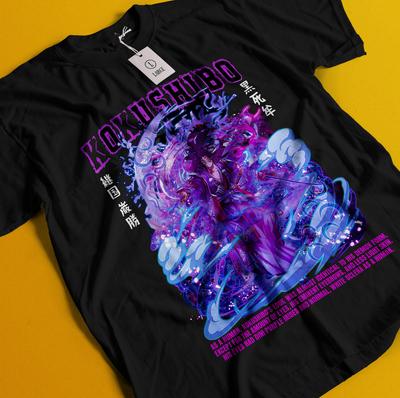 Demon Slayer Shirt Kokushibo Upper Moon 1 Tshirt Zenitsu T-Shirt Muzan Tanjiro