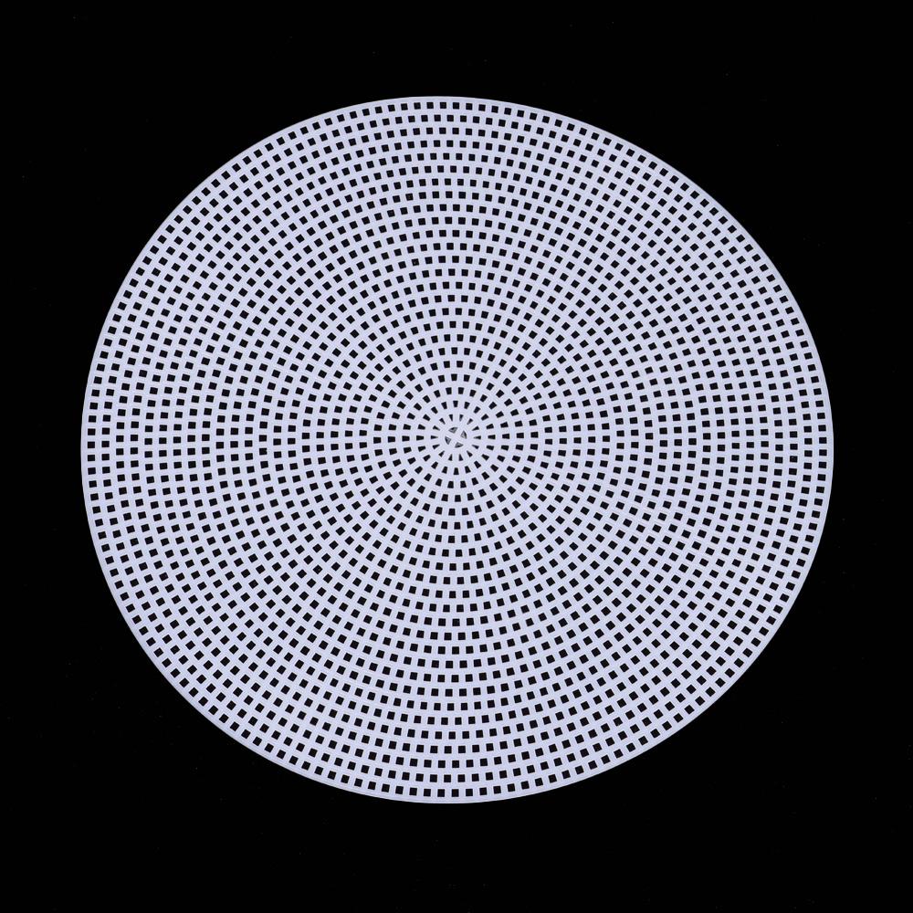 Round Grid Board for DIY Bag Plastic Knitting and Weaving Helper Knit Sheet Easy Knitting Accessories Hand Bag White Net Cover