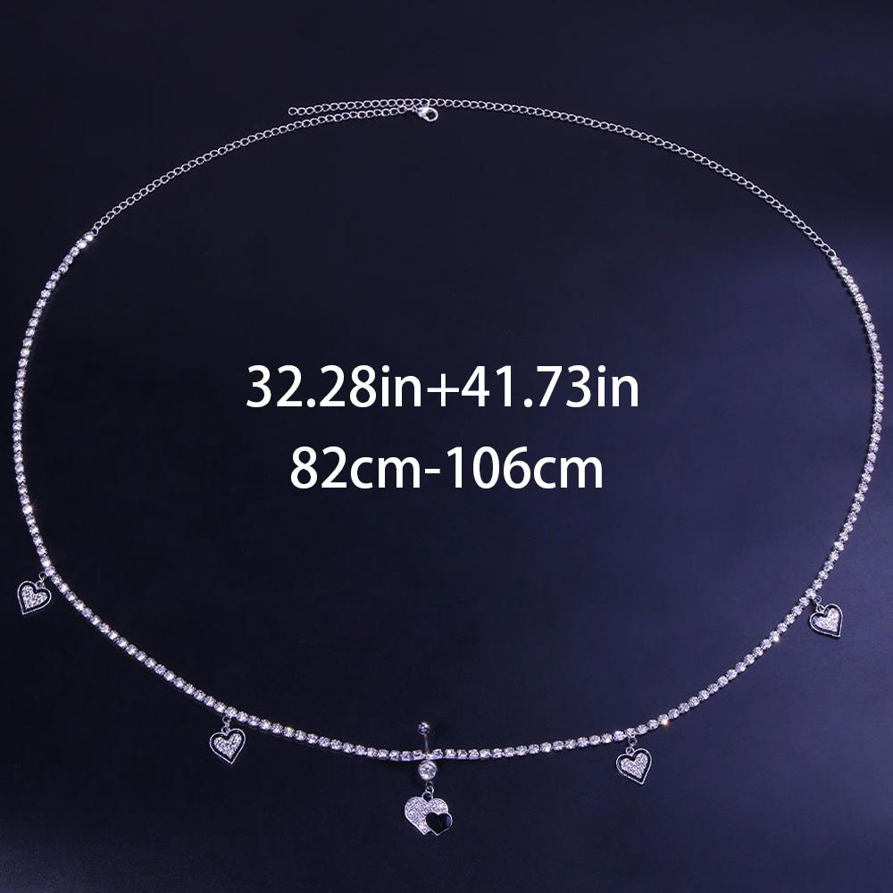 Fashion Navel Piercing Waist Chain Woman y2k Heart Butterfly Bead Belt Belly Chains Jewelry for Women free shipping