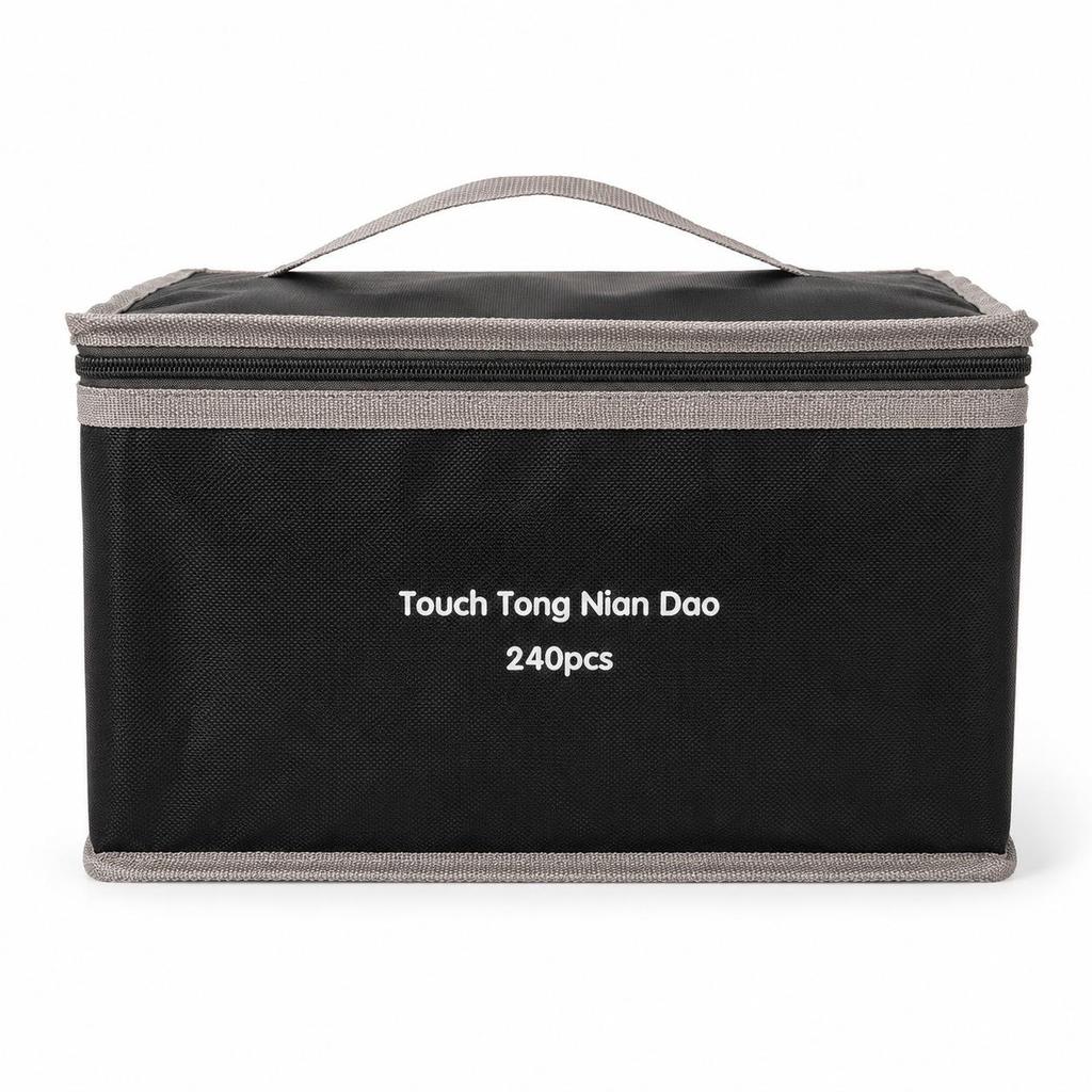 Genuine TOUCH Dual-Tip Oil-Based Marker Set, 48 Colors - Art Drawing Tools & Colored Pencils