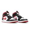 Air 1 Mid Black Gym Red 554724-122