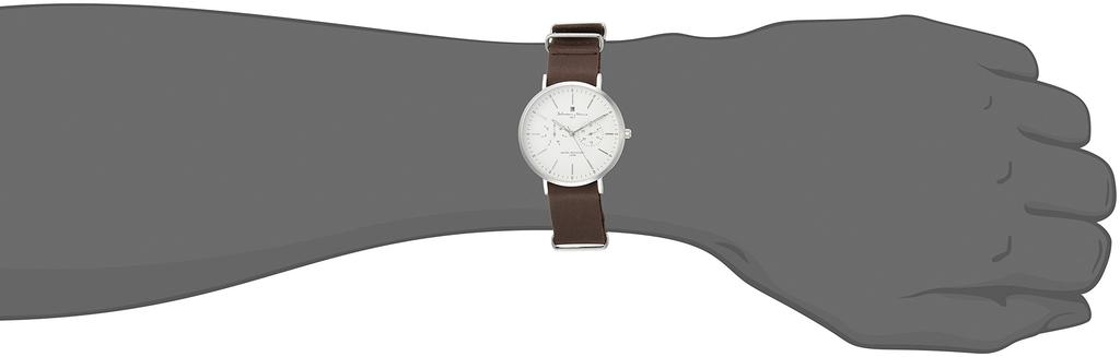 Watch Thin Regular Import Product Brown [Salvatore Mara] Multi-Calendar SM15117-SSWHSV Men's
