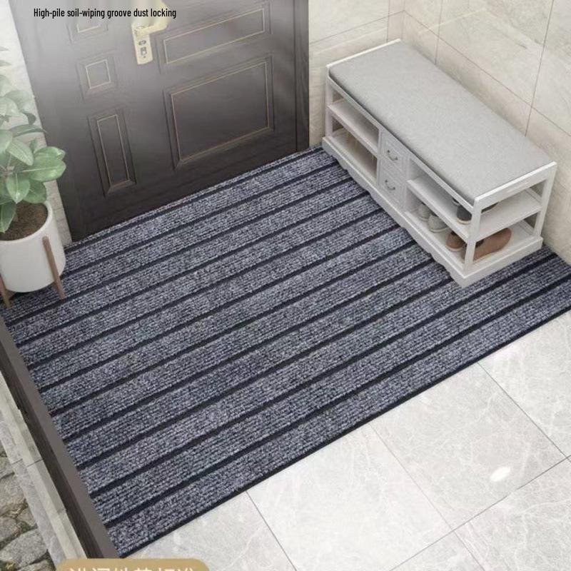 Non-slip Entrance & Kitchen Door Mat - Pet-Friendly, Dust-Resistant, Wash-Free Carpet