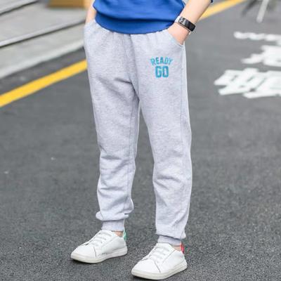 Pantalons d'automne pour garçons, pantalons de survêtement pour enfants moyens et grands, pantalons de survêtement décontractés, pantalons d'été pour enfants