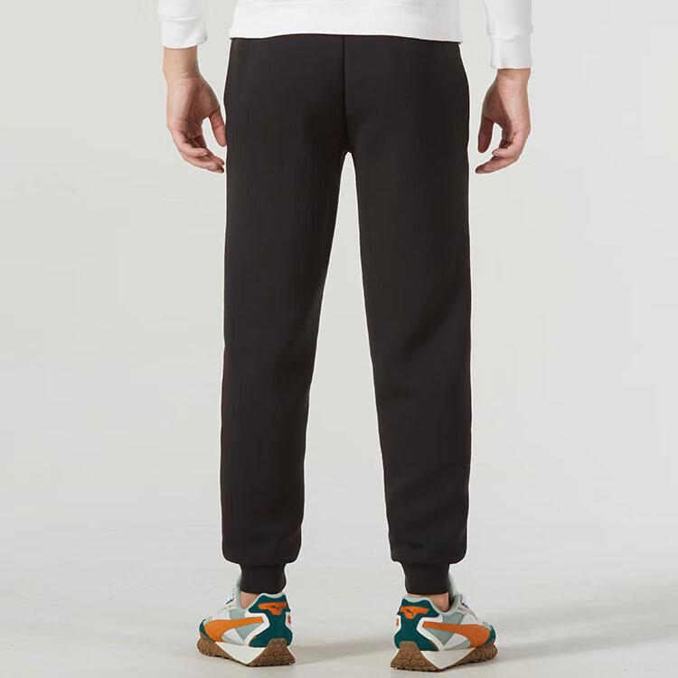 Puma Outdoor Solid Color Cuffed Simple Breathable Casual Pants Men Bottoms Black 673880-56