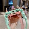 Soft Silicone Lanyard Rope Candy Case For Samsung Galaxy S26 Edge S25 S24 S23 Ultra Plus FE A17 A07 A56 A36 A26 A55 Cover