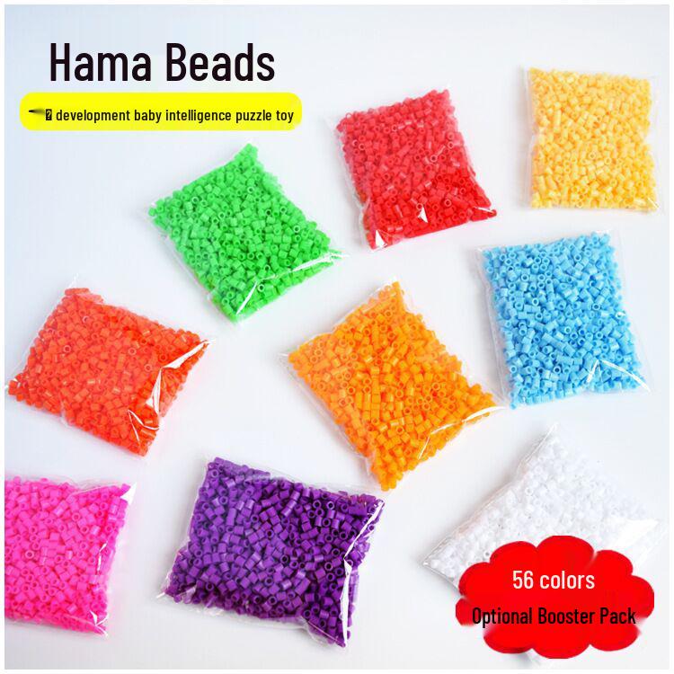 Pinbeads Fusion Beans Refill Pack: All-Color Series, 1000 Beads (2.6mm) for DIY Puzzle Crafting