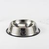 Non-Slip Stainless Steel Pet Bowl with Footprints - Ideal for Dogs and Cats Food/Feeding Utensil