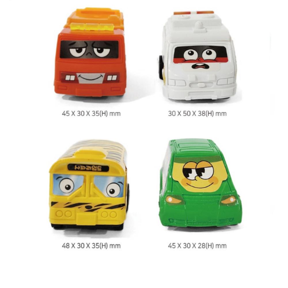 Jaerong Mini Pull-Back Car 12-Piece Set