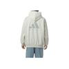 Adidas Solid Color Hoodie Men Tops Beige IX1962