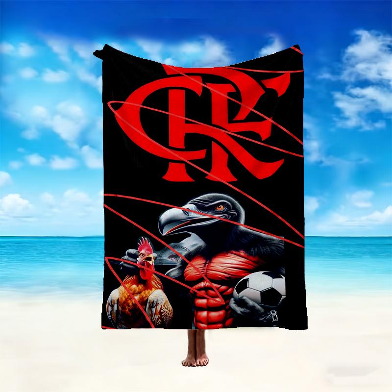 1pc Comfortable Home Print Throw Blanket, Rangers FC Blanket For Bed and Sofa Use, Special Present For Family