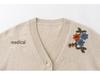 Handmade Embroidered Cashmere Sweater Cardigan - Autumn/Winter Fashion Knitwear